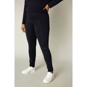 Base Level Curvy - Ada - Tregging - Donkerblauw - Hoge Taille