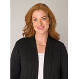 Base Level Curvy fijngebreid vest Ayla zwart
