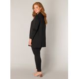 Base Level - Curvy Vest Ayla - Zwart - Sluitingloos Design