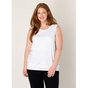 Yasmina - Blousetop - Wit - Viscosemix