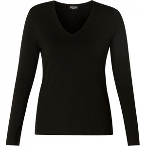 BASE LEVEL CURVY Alize Jersey Shirt - Black()