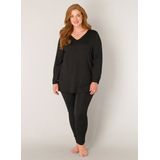 Base Level Curvy V-Ausschnitt-Pullover »Anine«, Pullover in weicher und formstabiler Qualität