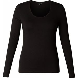 BASE LEVEL CURVY Aso Jersey Shirt - Black()