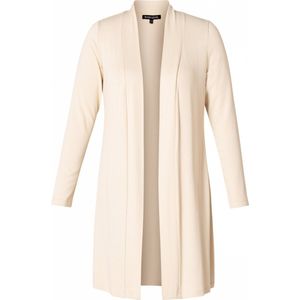 BASE LEVEL Yayla Long Vest - Light Beige