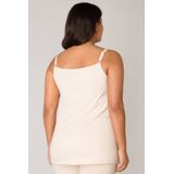 Base Level Curvy - Singlet - Beige - Model Alexa