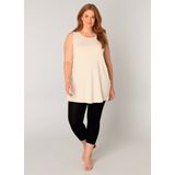 Vesten - Beige - V-hals - Aansluitend - Lange Mouwen - Knoopsluiting