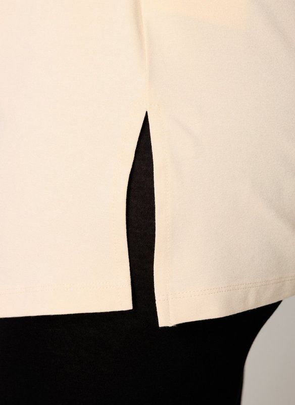 Vesten - Beige - V-hals - Aansluitend - Lange Mouwen - Knoopsluiting