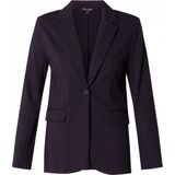 Base Level Curvy Blazer Yacey Donkerblauw