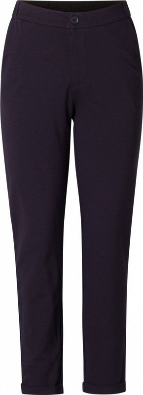 Base Level Curvy Jersey Broek Yoella Donkerblauw