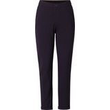 Base Level Curvy Jersey Broek Yoella Donkerblauw
