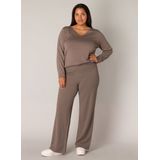 Base Level Curvy Tregging Arah met elastische taille