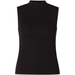 Base Level - Curvy Tanktop - Black - 80% Viscose 20% Nylon