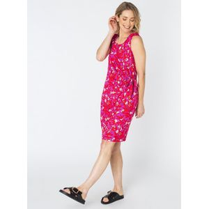 ES&SY - Zomerjurk - Paars - Mouwloos - Korte Viscose Jurk