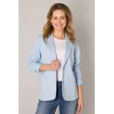 Base Level - Regular Blazer - Lichtblauw