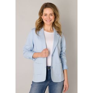 Base Level - Regular Blazer - Lichtblauw