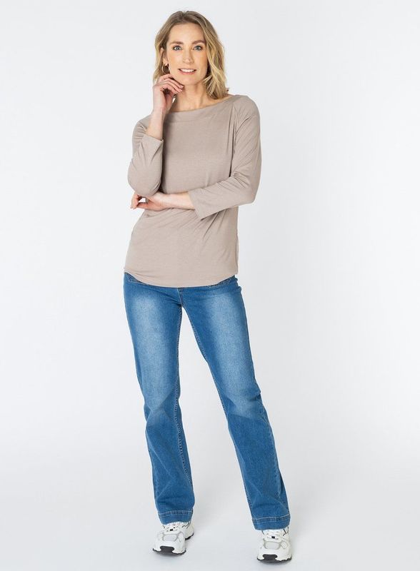 ES&SY Novee Tops - Taupe - maat 38