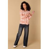 Ivy Beau - Blouse - Rood - Polyester