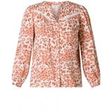 Ivy Beau - Blouse - Rood - Polyester