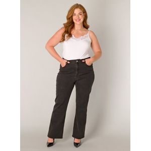 Spaghetti Top - Wit - Kant - Met Spaghettibandjes