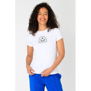 ES&SY - T-shirt - Wit - Dames - Ronde Hals - Korte Mouwen
