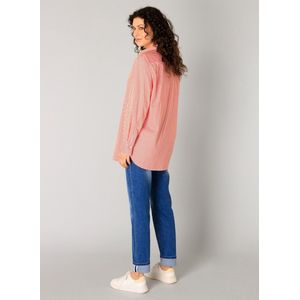 YEST Rae Tops - Off White/Coral - maat 38