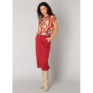 YEST Rho Tops - Maroon/Multi Colour - maat 38
