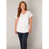 Base Level Curvy V-Shirt Lilly mit Stretch