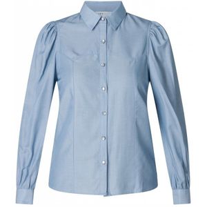 IVY BEAU Nadie Tops - Faded Blue - maat 36