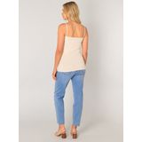 New Era - MLB Script Grphc - T-shirt - Beige - Oversized - Korte Mouwen