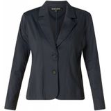Base Level - Blazer - Zwart - Travelstof - Lange Mouwen