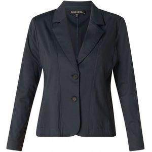 Base Level - Blazer - Zwart - Travelstof - Lange Mouwen