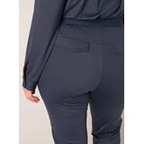 Harembroek - Donkerblauw - Viscose - Normale Taillehoogte