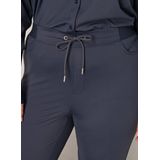 Harembroek - Donkerblauw - Viscose - Normale Taillehoogte