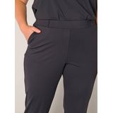 Harembroek - Zwart - Stretch - Uitlopende Pijpen