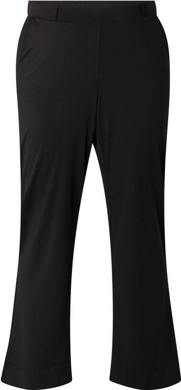 Harembroek - Zwart - Stretch - Uitlopende Pijpen