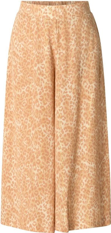 Yest - High Waist Culotte - Zand - Met Lurex