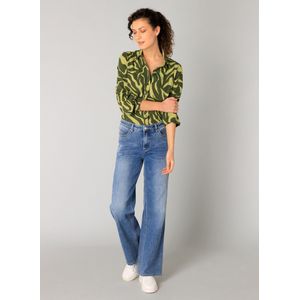 YEST Olimpia Essential Tops - Dark Olive/Light Kha - maat 38