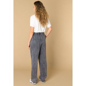 Ivy Beau - Wide Leg Jeans - Grijs - Denim