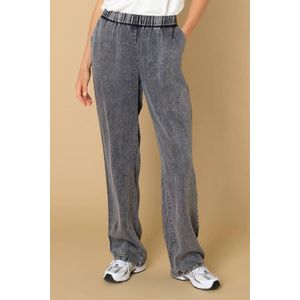 Ivy Beau - Wide Leg Jeans - Grijs - Denim