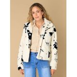 Iimitatiebont - Dierenprint - Winterjas - Polyester - Gevoerd