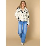 Iimitatiebont - Dierenprint - Winterjas - Polyester - Gevoerd