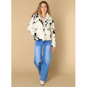 Iimitatiebont - Dierenprint - Winterjas - Polyester - Gevoerd