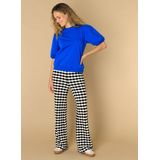 Ivy Beau - Erina - Sweater - Zacht Katoen - Pofmouwen - Ronde Hals