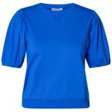 Ivy Beau - Erina - Sweater - Zacht Katoen - Pofmouwen - Ronde Hals