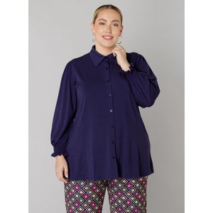 Colletta blouse donkerblauw