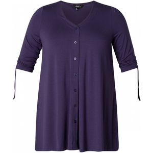 Colletta - Tuniekblouse - Donkerpaars
