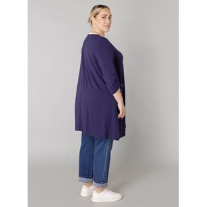Colletta - Tuniekblouse - Donkerpaars