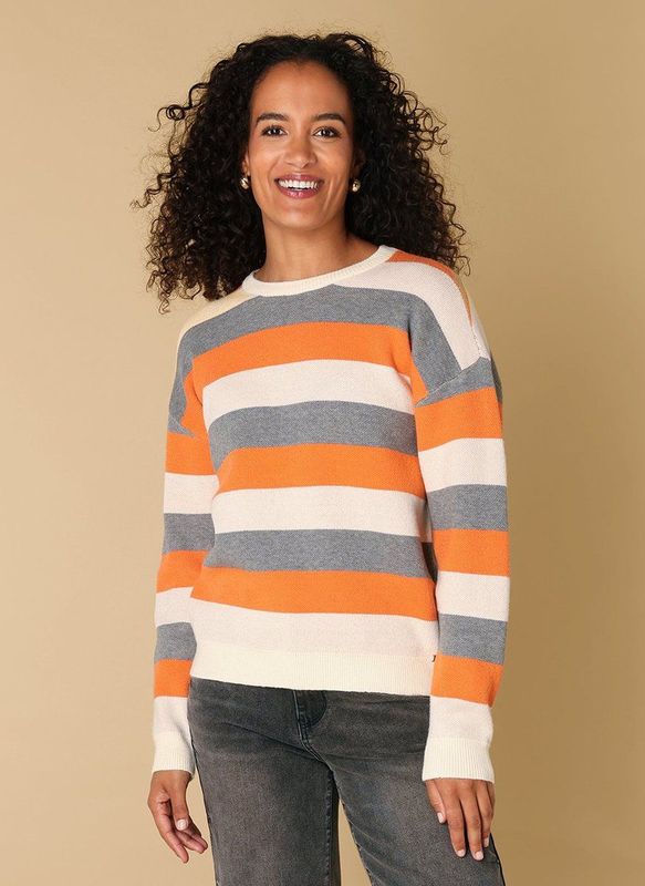 IVY BEAU - Rika Tops - Mandarin Orange - Trui