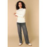 IVY BEAU - Rose Tops - Cream - Trui - Viscoseblend - Turtle Hals