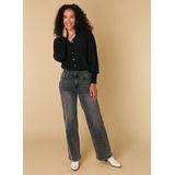 IVY BEAU - Raomi Bottoms - Jeans - Zwart